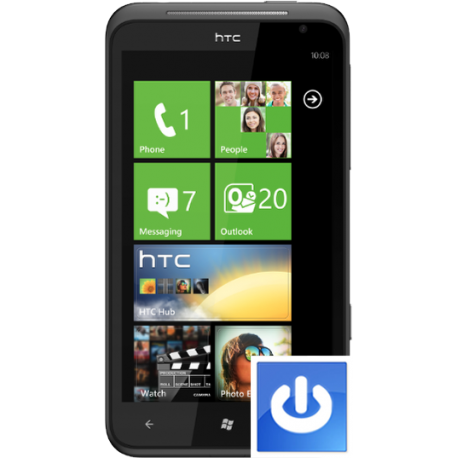 Remplacement Bouton Power Titan