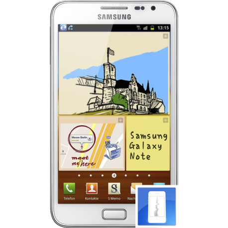 Remplacement écran LCD + Vitre tactile Galaxy Note 1