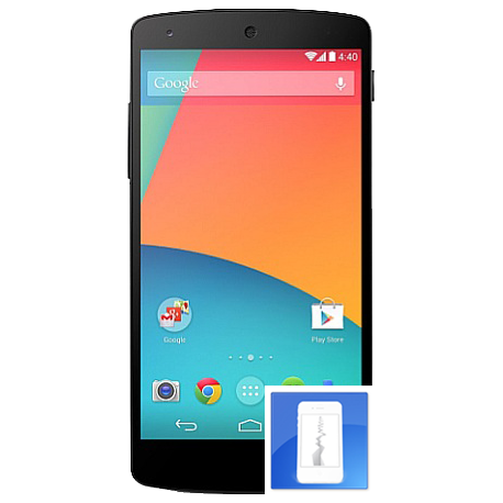 Remplacement écran LCD + vitre tactile Nexus 5