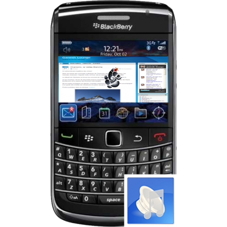 Remplacement écouteur interne Bold 9700