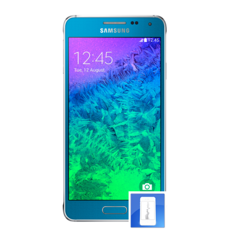 Remplamcement écran LCD + Vitre tactile Galaxy Alpha
