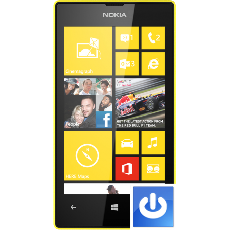 Remplacement Bouton Power Lumia 520