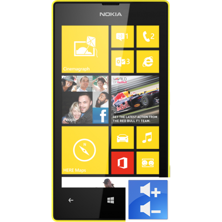 Remplacement Bouton Volume Lumia 520