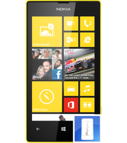 Remplacement vitre tactile Lumia 520