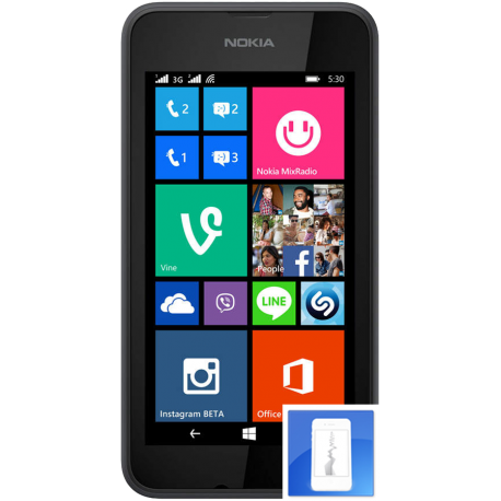 Remplacement Vitre tactile Lumia 530