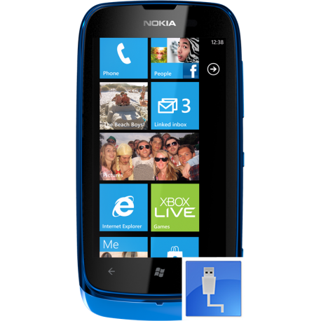 Remplacement Connecteur Charge Lumia 610