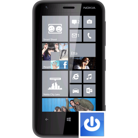 Remplacement Bouton Power Lumia 620