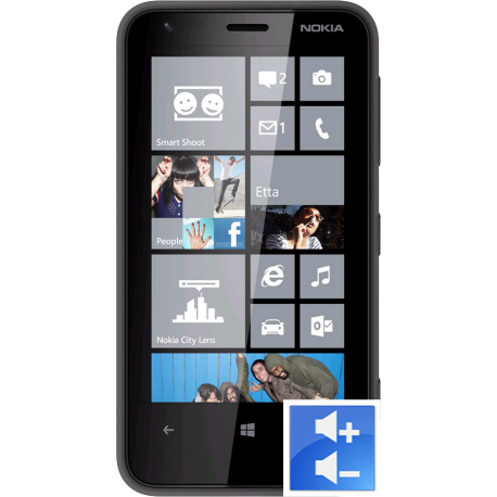 Remplacement Bouton Volume Lumia 620