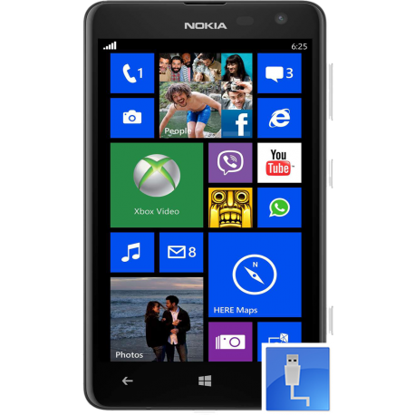 Remplacement Connecteur Charge Lumia 625
