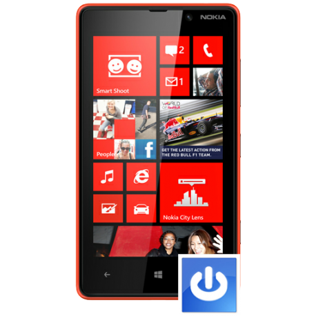 Remplacement Bouton Power Lumia 820