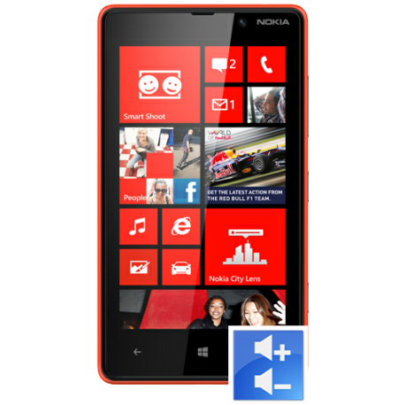 Remplacement Bouton Volume Lumia 820