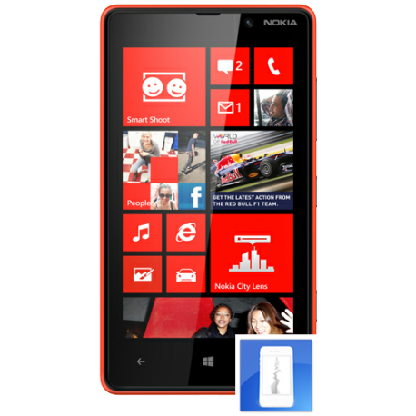 Remplacement écran LCD Lumia 820