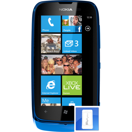 Remplacement Vitre tactile Lumia 610