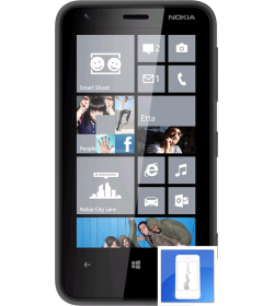 Remplacement Vitre tactile Lumia 620