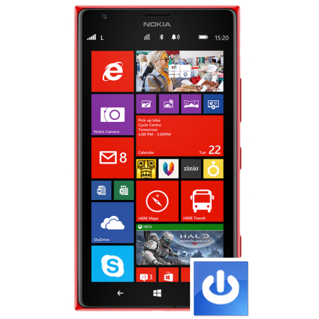 Remplacement Bouton Power Lumia 1520