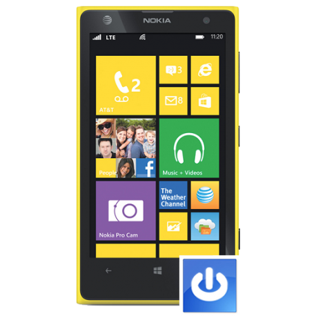 Remplacement Bouton Power Lumia 1020