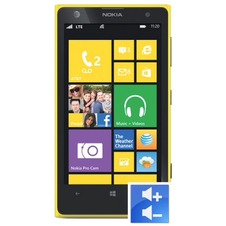 Remplacement Bouton Volume Lumia 1020