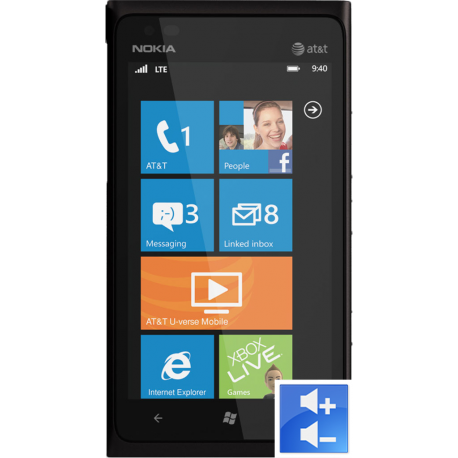 Remplacement Bouton Volume Lumia 900