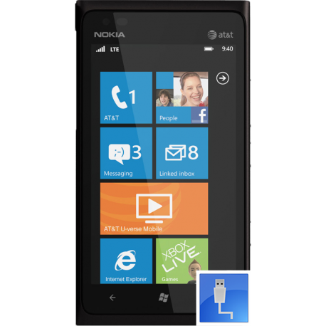Remplacement Connecteur Charge Lumia 900