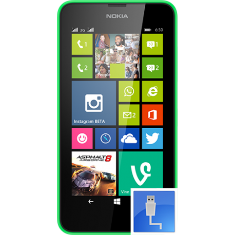 Remplacement Connecteur Charge Lumia 630