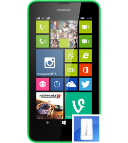Remplacement écran LCD + Vitre tactile Lumia 630